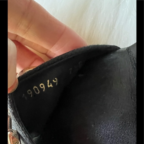 Gucci Monogram Horsebit Slip On Mules - Picture 11 of 14